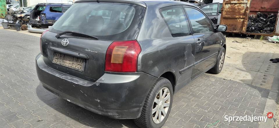 Toyota Corolla E12 20 D4D 2002r 3d hatchback Słońsk