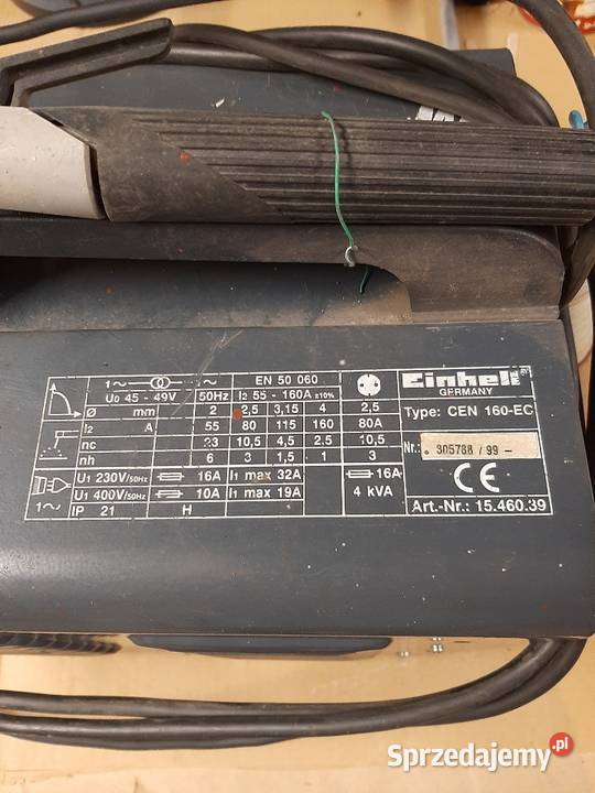 Spawarka transformatorowa CEN 160EC Kościerzyna