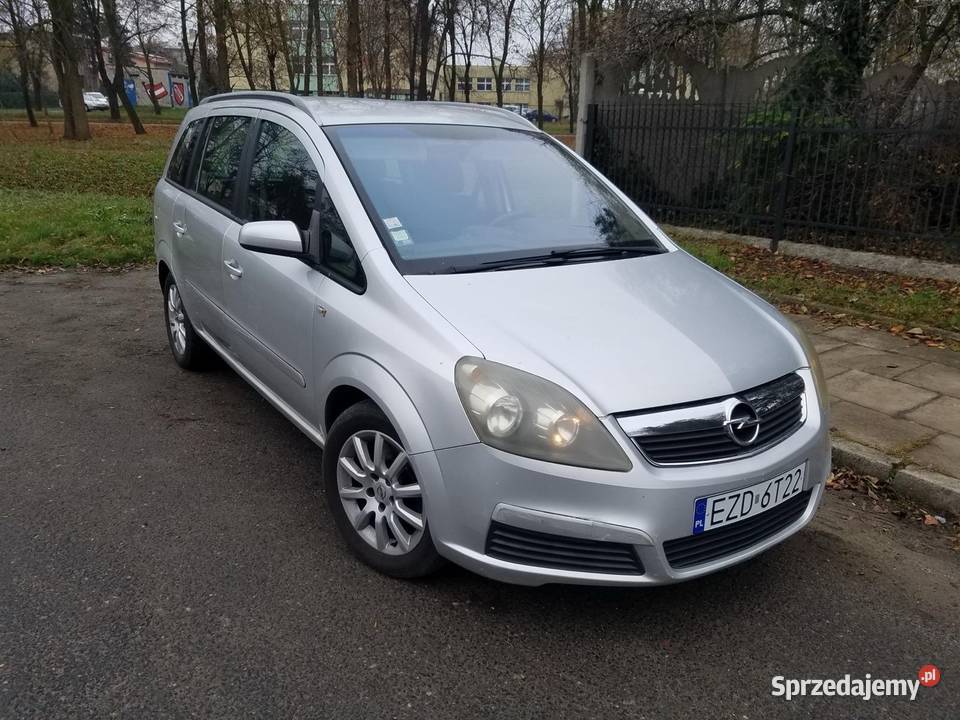 Zafira B 19 cdti 2007 nieuszkodzony Zafira Zduńska Wola