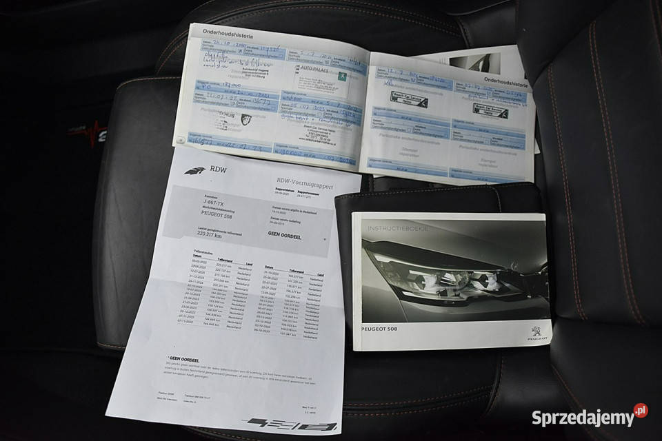 Peugeot 508 20HDI 180 GTline Led Skóra Kamera ESP Nowe Kucice