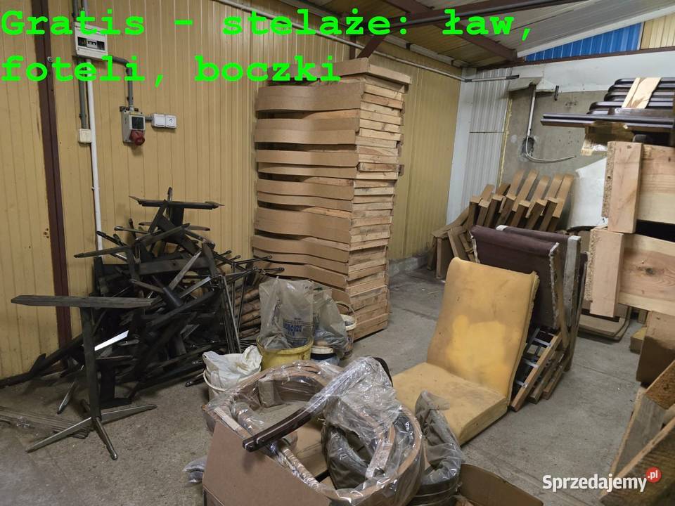 Artykuły meblarskie pianka zszywki nici Kleczew