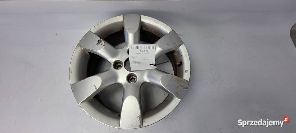 FELGA ALUMINIOWA 16 PEUGEOT 307 osobowe Lipno
