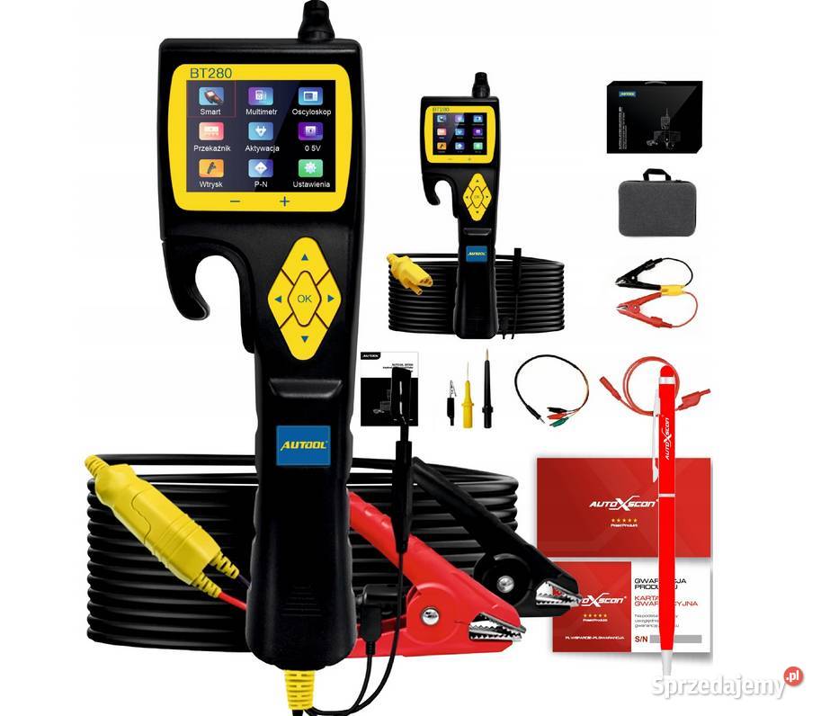 AUTOOL BT280 Tester obwodów Ekran LCD 24 cala Gorzów Wielkopolski