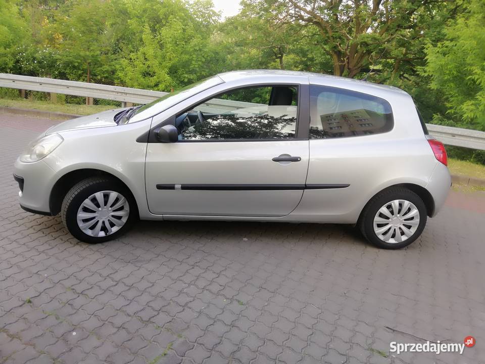Reno clio 3 184 2005XI2006 12benz klima działa srebrny Bydgoszcz