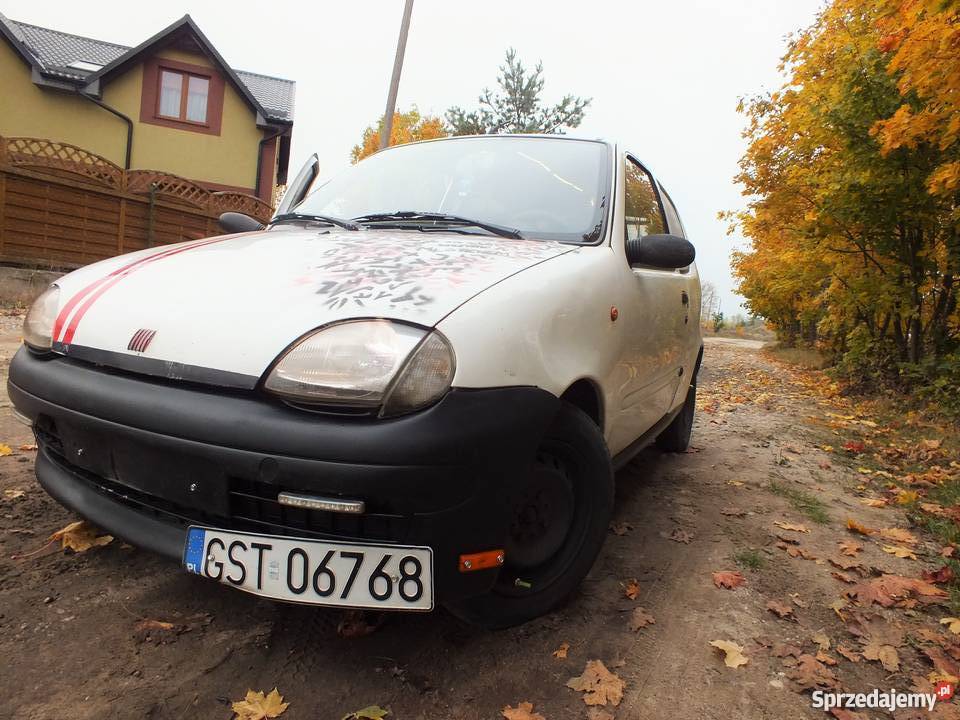 FIAT SEICENTO VANOKAZJA 1100 LPG GAZ PRZEGLĄD Van / Minibus Starogard Gdański