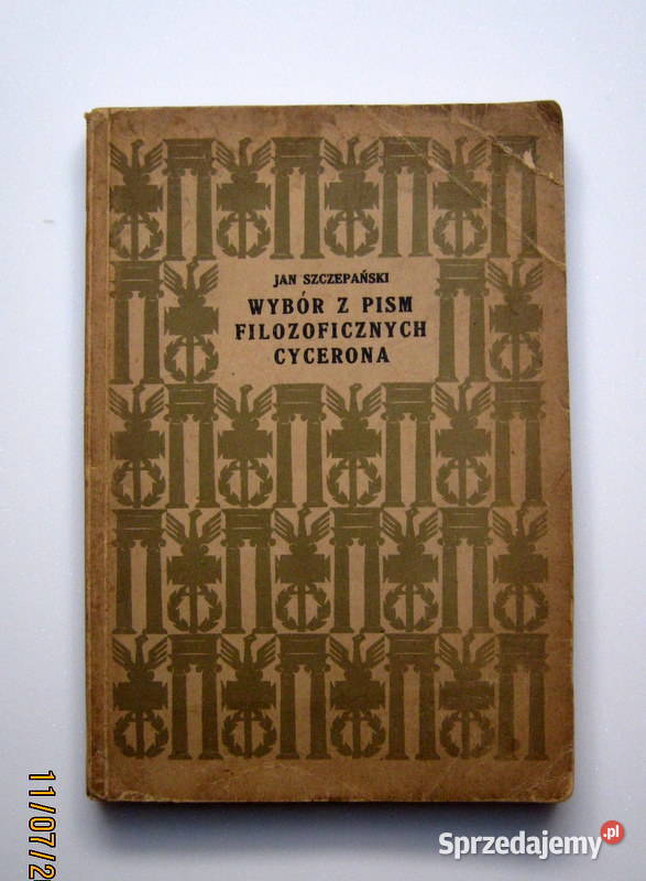 Wybór z pism filozoficznych Cycerona łacina małopolskie Kraków