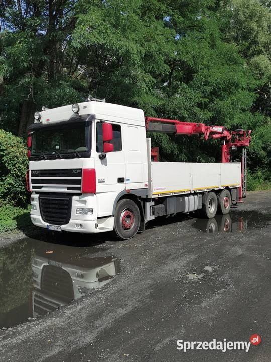 Sprzedam DAF XF 105 skrzyniowy 2012 r z HDS Zielona Góra