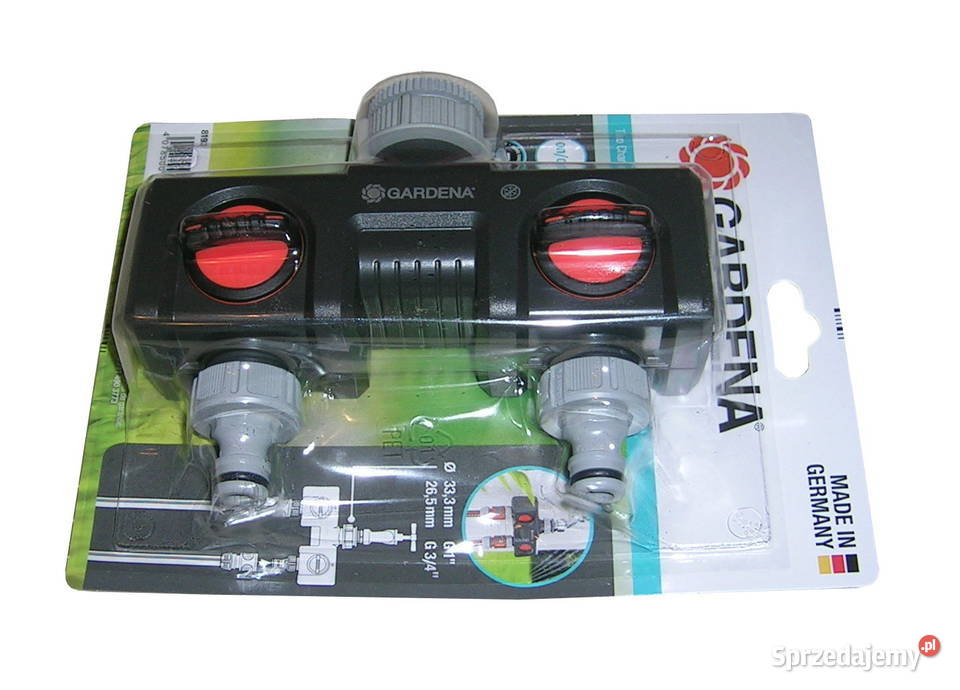 Rozdzielacz ogrodowy Gardena