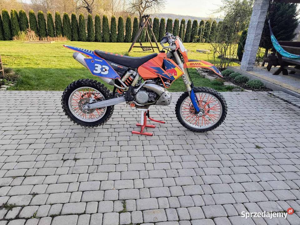 2005 KTM exc 250 podkarpackie Lublica sprzedam