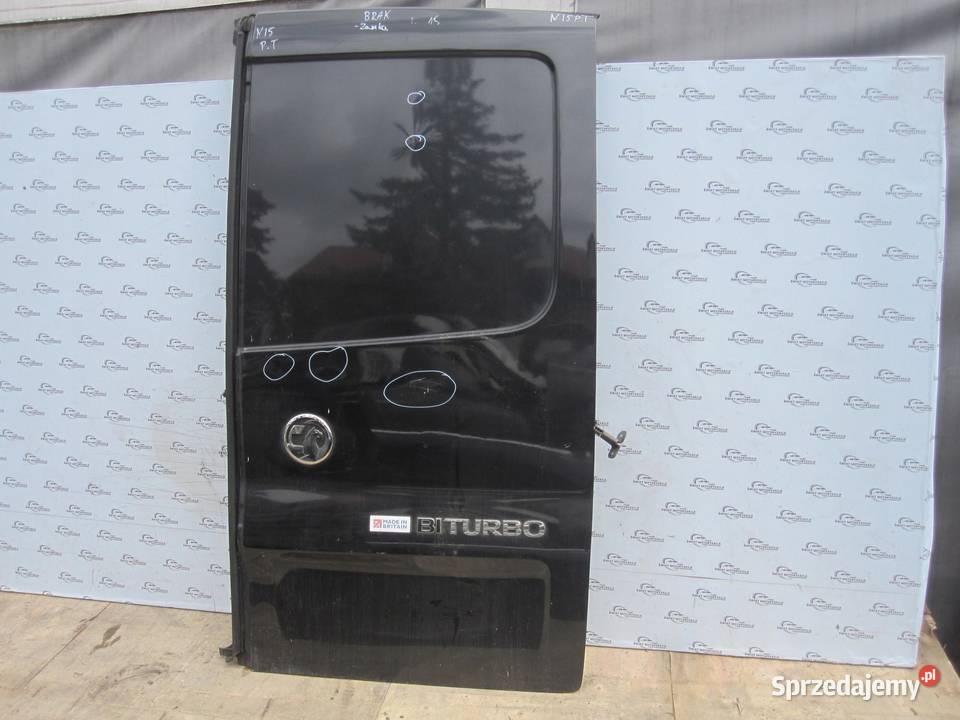 OPEL VIVARO B TRAFIC III 15r drzwi prawe tył
