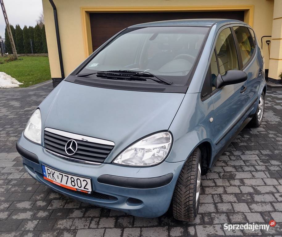 Mercedes A160 benzyna 2002 r 127 Krosno
