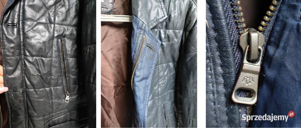 skórzana męska kurtka marynarka ze skóry Kielce