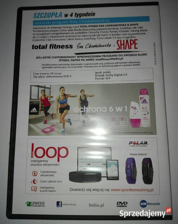 Szczupła w 4 tygodnieDVDEwa Chodakowska Warszawa