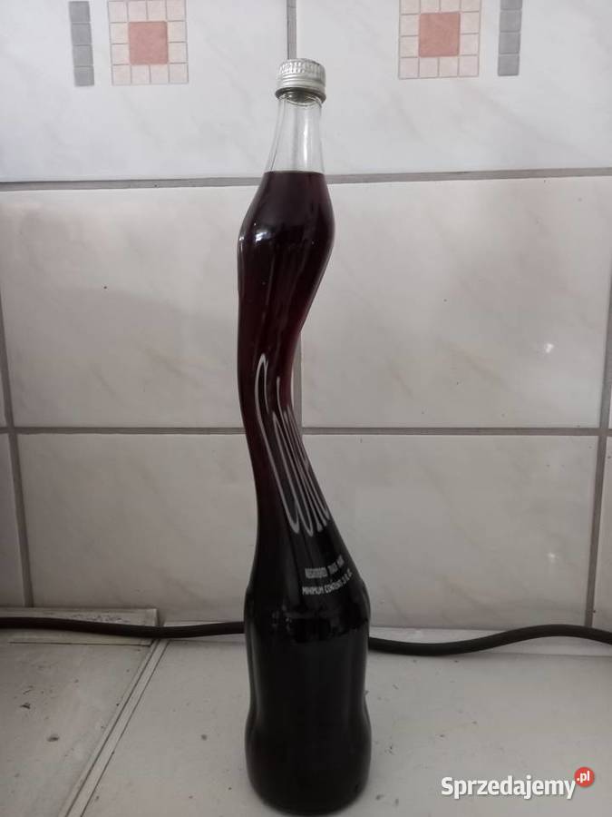 Butelka gięta unikatowa COCACOLI Tarnowskie Góry