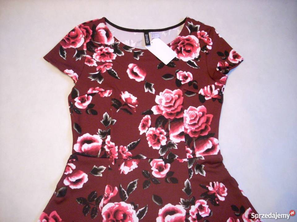 HM Sukienka Kwiaty NOWA 36 S Kwiatki Nowy Sącz