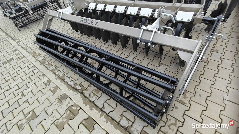 PROMOCJA Brona talerzowa ROLEX 27m BTE wal rura łódzkie