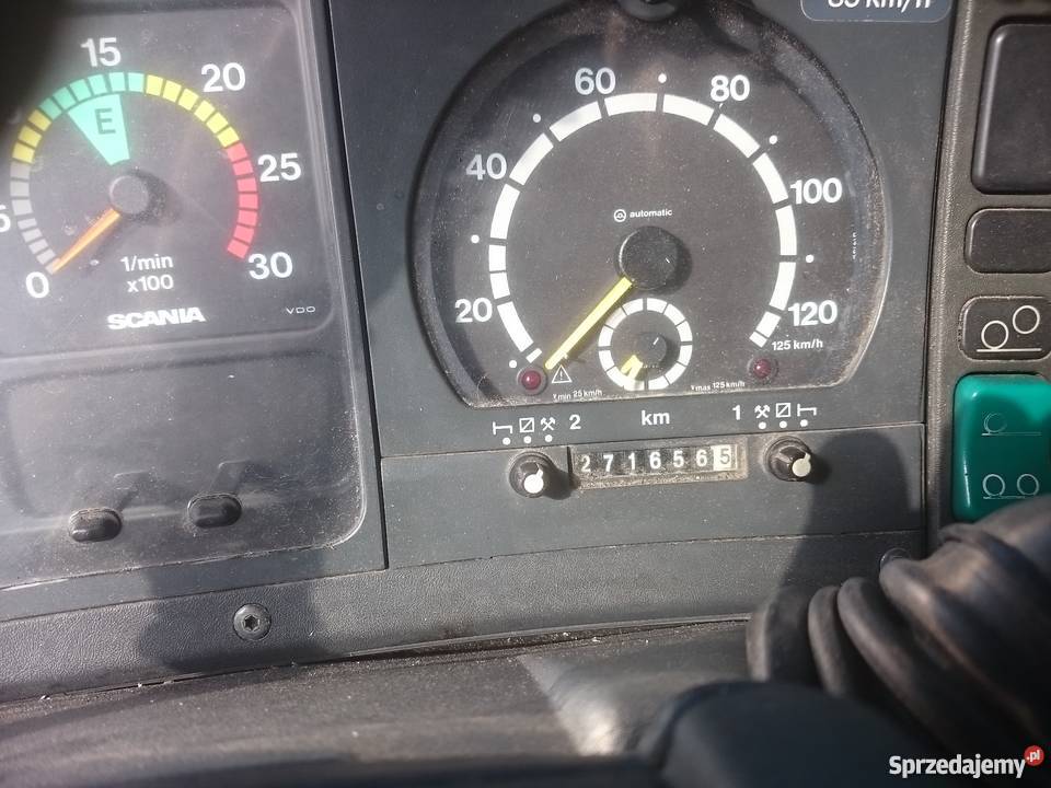 Śmieciarka SCANIA P114 GB6X2 zabudowa NORBA ABS lubelskie Rejowiec Fabryczny