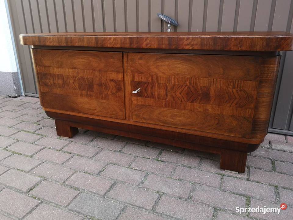 Komoda ARTDECO Orzech Niska Stara Antyk Swarzędz