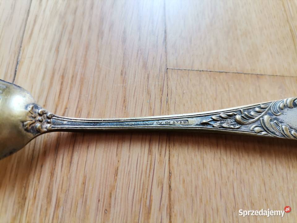279 ŁYŻKA łyżeczka stary ANTYK SYGNOWANA 2 Łódź