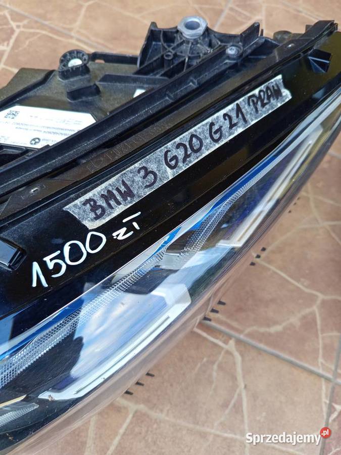 Reflektor prawy BMW 3 g20 g21 orginalny Rzeszów sprzedam