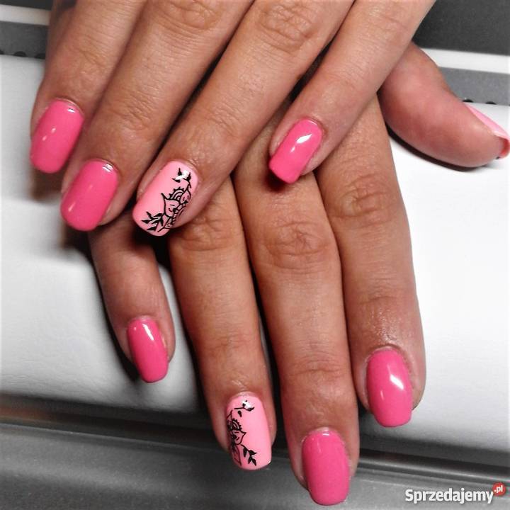 Paznokcie żelowe hybrydowe pedicure Chorzów