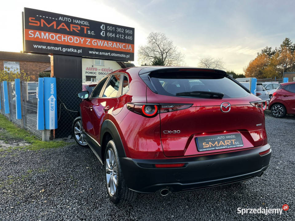 Mazda CX30 Navi Kamera Czerwona Perła Hybryda Rydułtowy