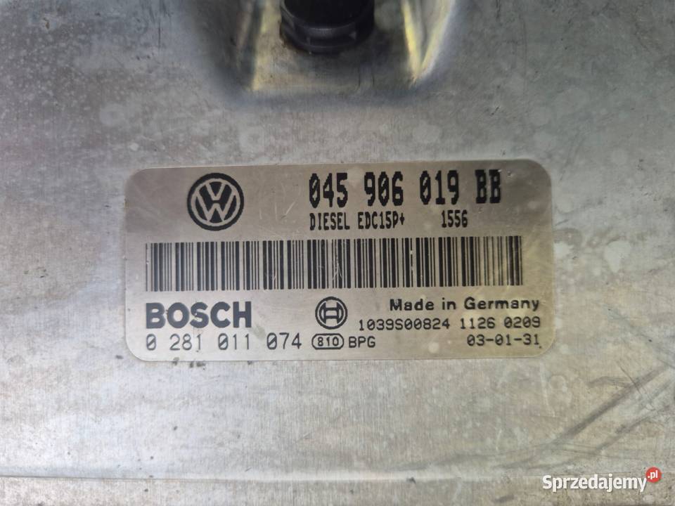 STEROWNIK SILNIKA 14 TDI IBIZA 3 FABIA Działoszyce sprzedam