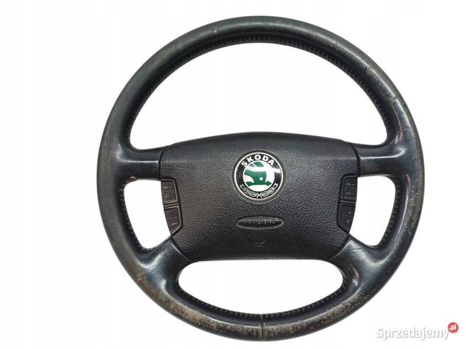 KIEROWNICA SKÓRZANA MULTIFUNKCJA Skoda Octavia I Wyposażenie wnętrza