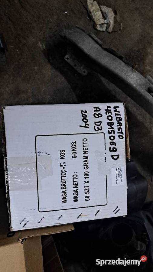 Webasto A8 D3 audi 4E0 815 069 D Ogrzewanie Częstochowa sprzedam
