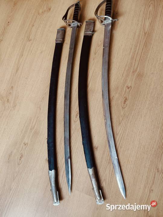 Szable sygnowane długie oryginalne Sandomierz sprzedam