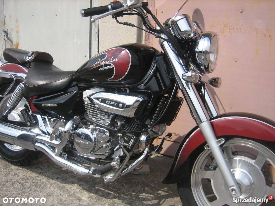 Hyosung GV Hyosung 250 na 125 kat B Aquila kujawsko-pomorskie Inowrocław