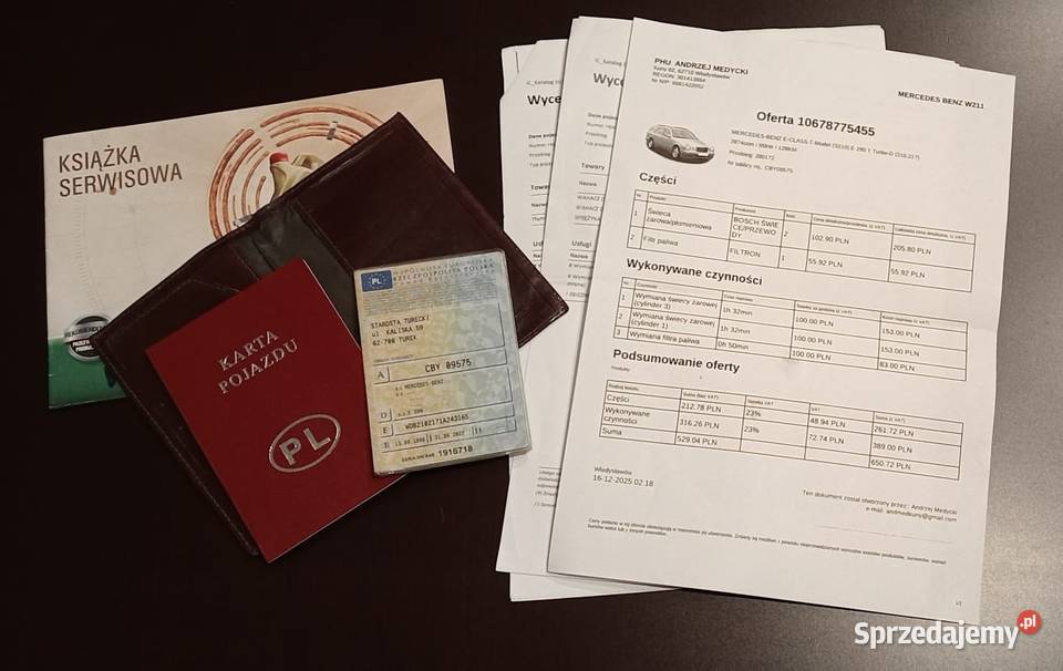 Mercedes Benz W 210 Avantgarde 29 TD Kombi wielkopolskie Genowefa