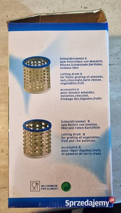 Ręczna tarka bębnowa do warzyw sera orzechów Dom i Ogród Poznań