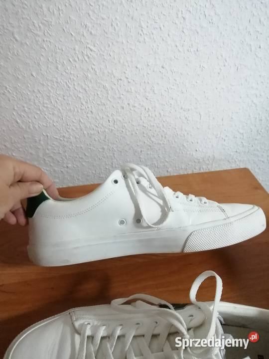 Hugo Boss białe sneakersy 50474728 B logo Aiden dolnośląskie