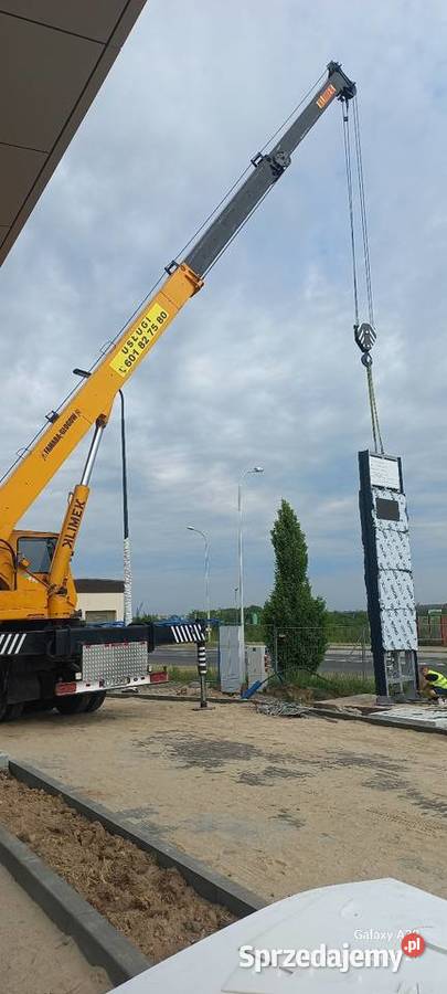 Usługi dźwigowe do 20ton LUBLIN woj LUBELSKIE
