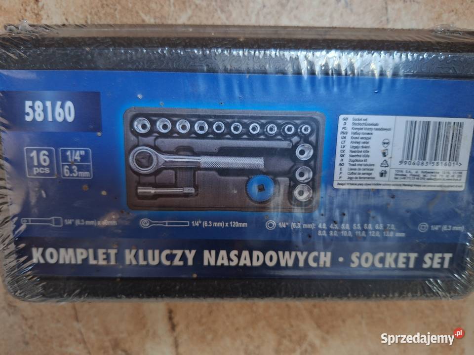 Klucze nasadowe komplet Wrocław