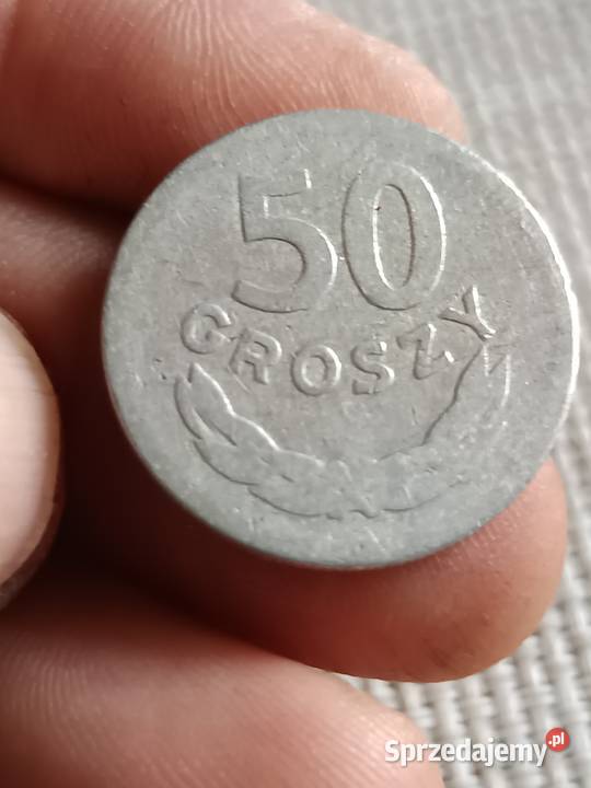 Sprzedam monetę 50 groszy 1949 skrętka lekka qqq lubelskie Chełm