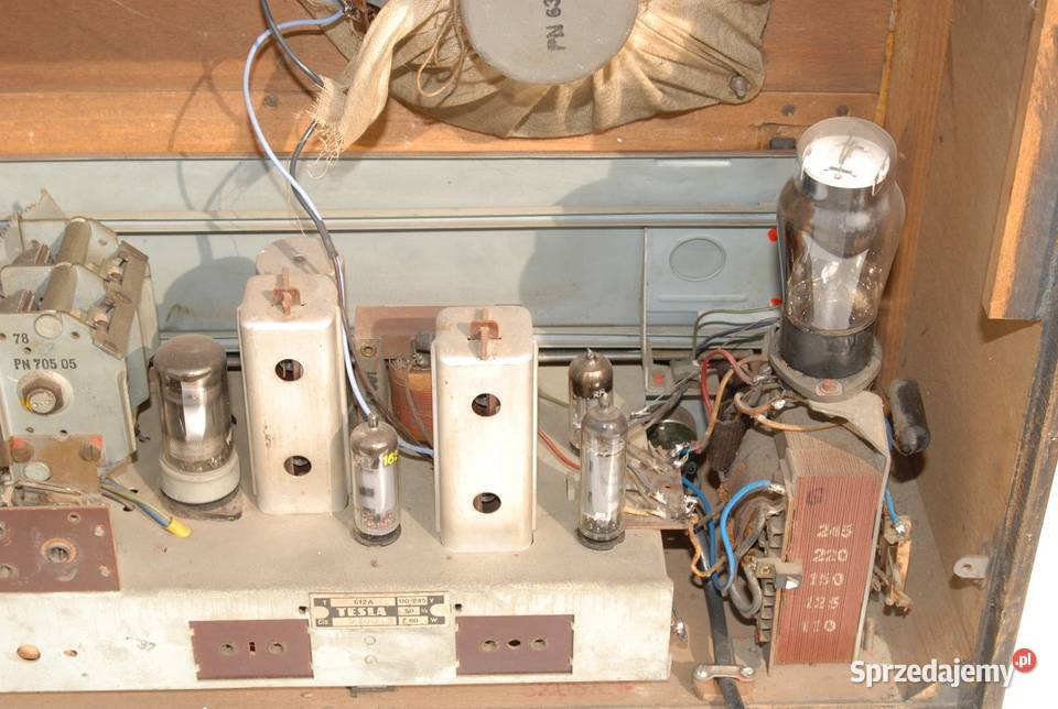 Stare radio TESLA 612A Czechosłowacja antyk 50 Cieszyn sprzedam