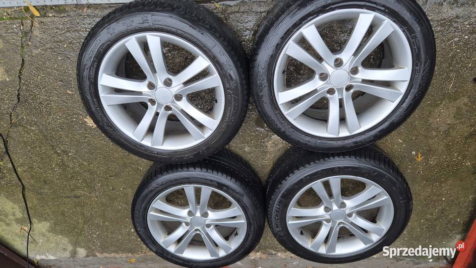 Felgi aluminiowe Aluett 5x112 8jx17 ET35 zimowe Opony i felgi Huta Stara A