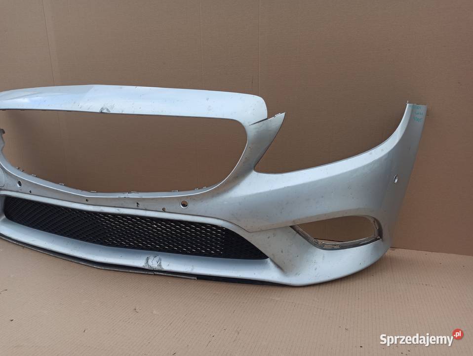 MERCEDES CKLASA W205 ZDERZAK PRZÓD PRZEDNI