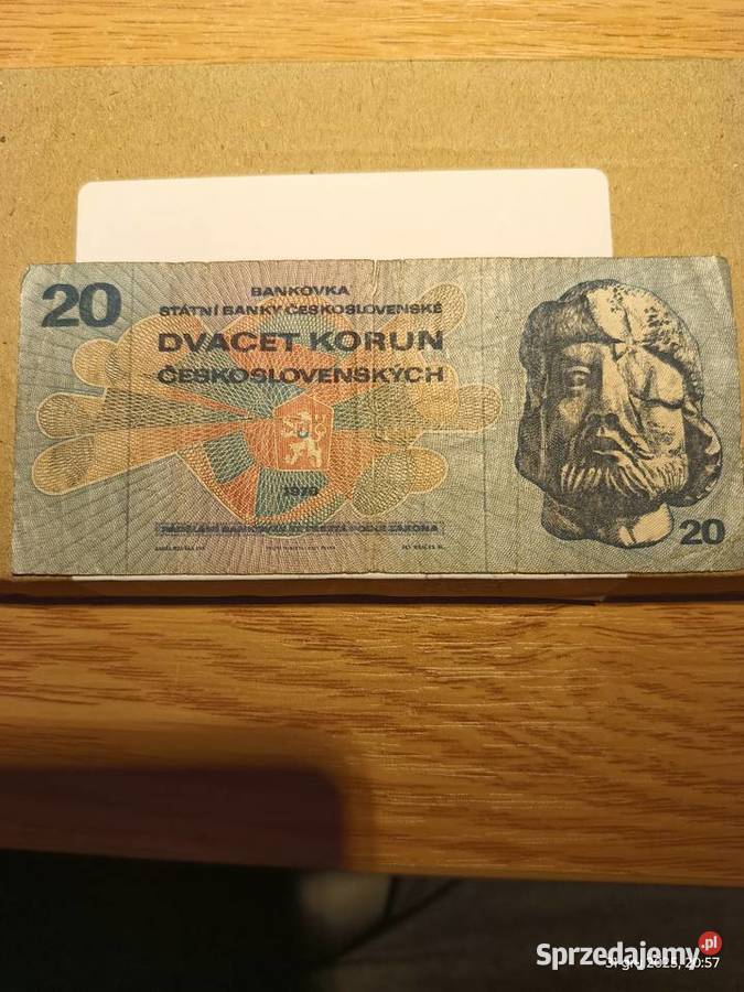 20 koron czechosłowackich z 1970 roku Numizmatyka