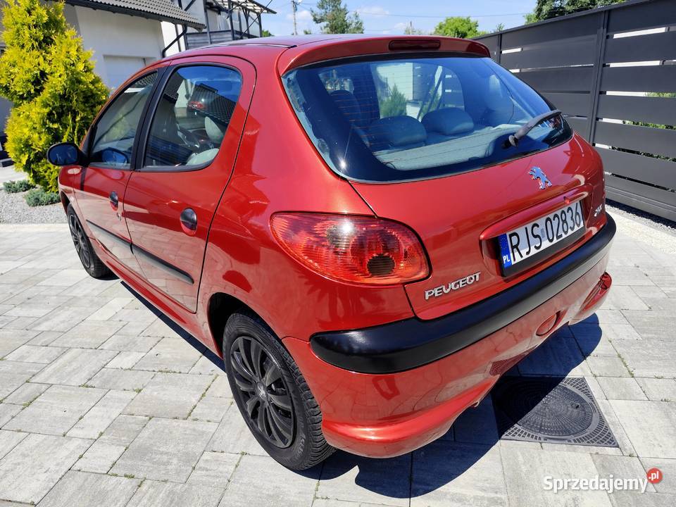 Peugeot 206 LIFT 11 Benzyna 2004 Stan podkarpackie Jasło