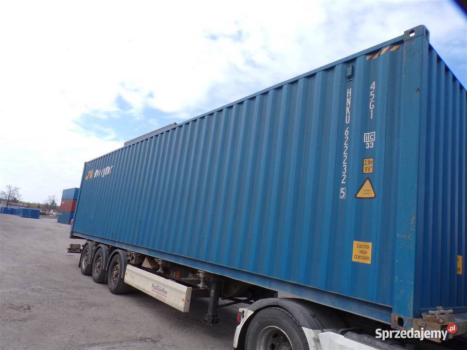 Kontener morski magazynowy 40HC12 metrów IICL Magazynowanie