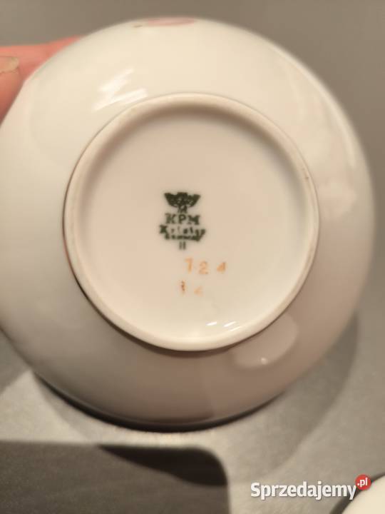 Cukiernica porcelanowa KPM Krister