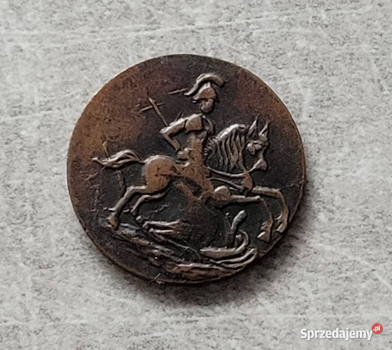 26 ROSJA Denga 1762 r Piotr III Wola Kruszyńska