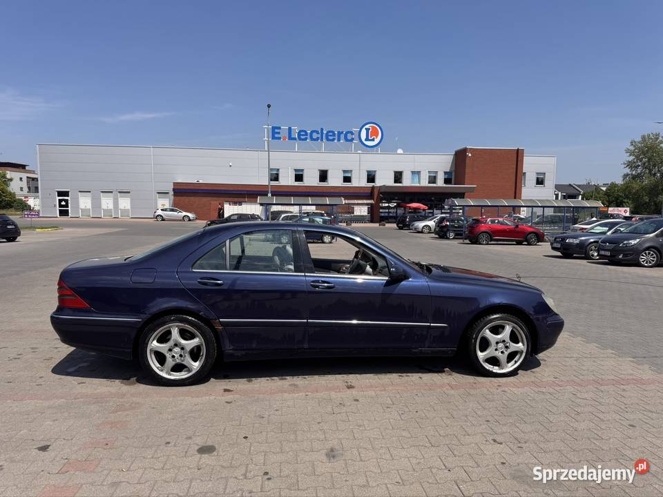 Mercedes w220 benzyna gaz Mercedes-Benz dolnośląskie Oleśnica