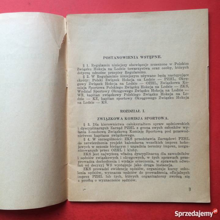 793 Regulamin Sportowy Hokeja na Lodzie Szczecin