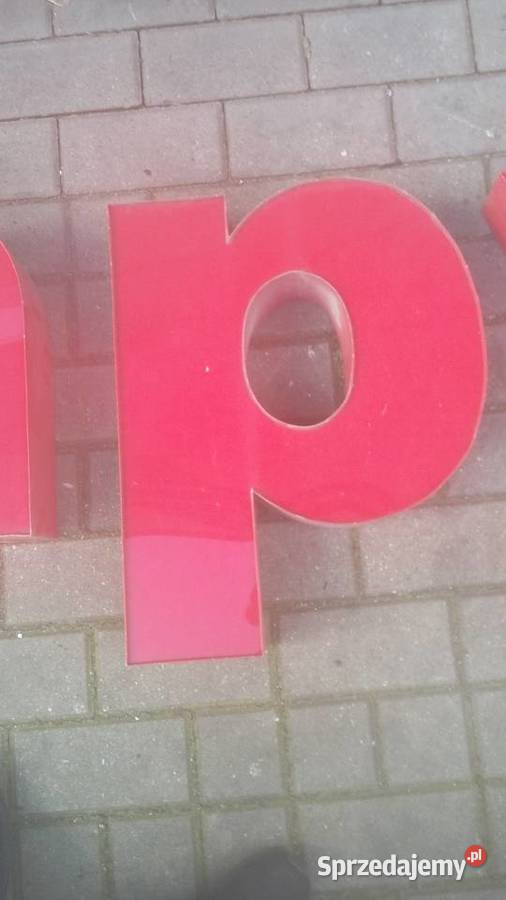 Szyld podświetlany LAMPY litery przestrzenne mazowieckie Warszawa