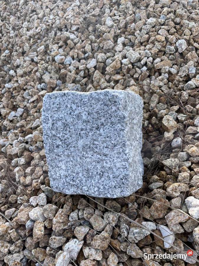 KOSTKA GRANITOWA 15X17 Brukowa Szary Granit Grys mazowieckie Wołomin