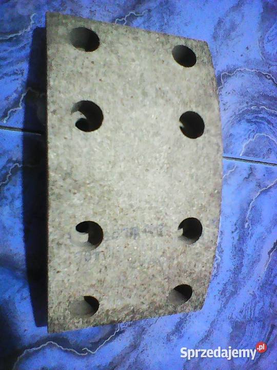 OKŁADZINY HAMULCOWE 100 x 192 x 20 Tir Przyczepa